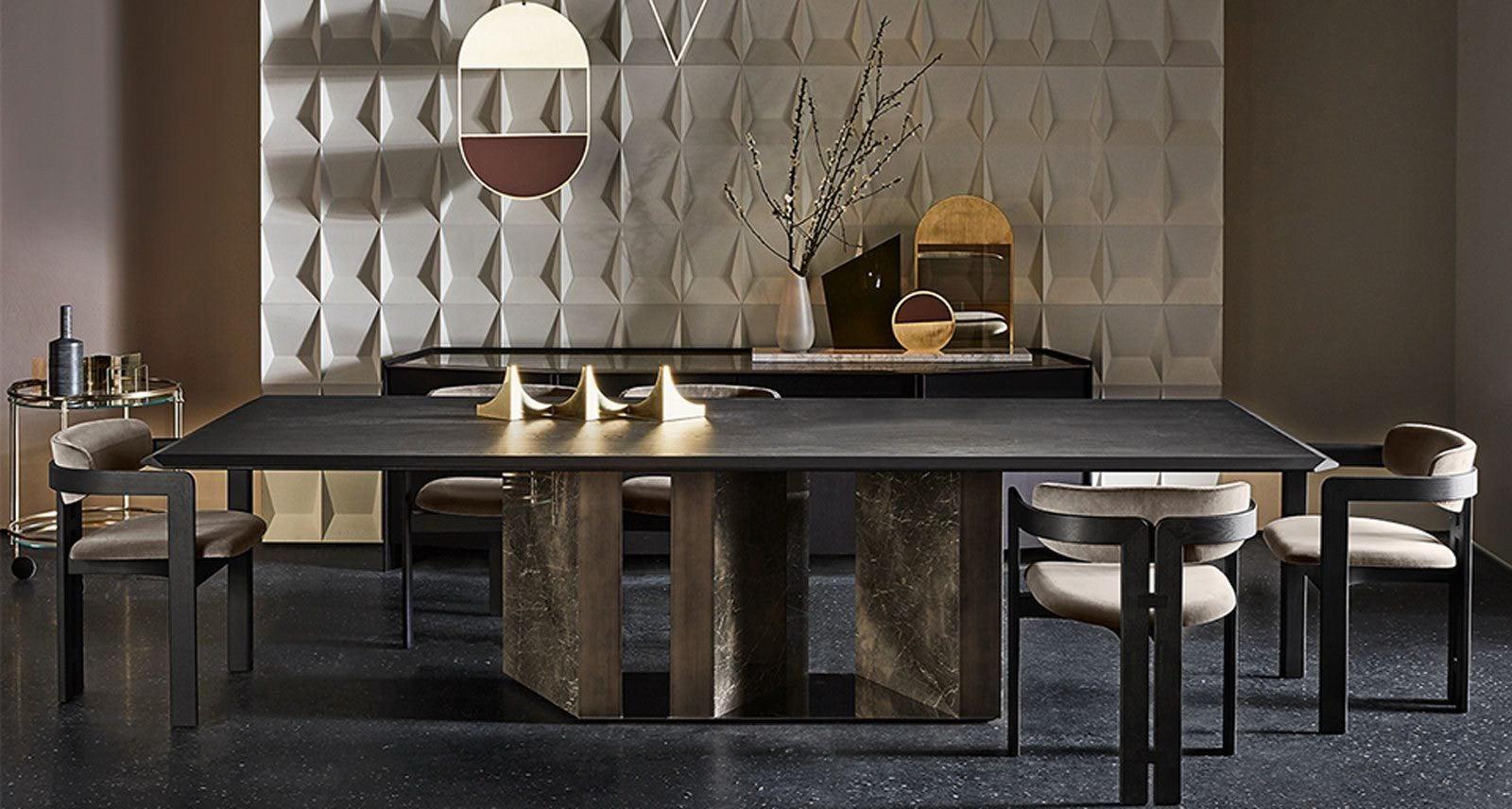 Dory Modern Dining Chair - Dark Gray Wax Wood - Modern Design, Minimalist Aesthetic
